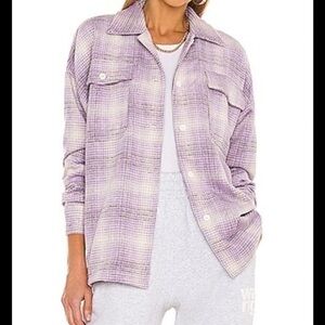 Emmy Shacket in Lavender Plaid
Lovers and Friends